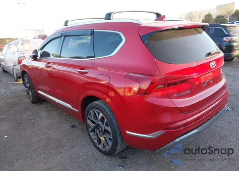 2022 Hyundai Santa Fe Calligraphy из США, поврежденный, VIN 5NMS54AL9NH412404